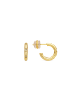 Luxenter Ohrringe Sisah mit 18 Karat Goldfinish – SISAH