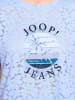 Joop! Jeans Pyjamaoberteil Allover Lace in Serenity