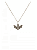 Gemshine Kette mit Anhänger FLEDERMAUS in silver coloured