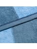 Möve Duschtuch Geometric Shapes in steel blue
