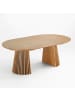 ebuy24 Essgruppe Tokyo Avantgarde 7-teilig Natur 120 x 120 cm