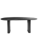 Beliani Esszimmertisch PEERY in Schwarz - (W) 93 x (H) 76 x (L) 198 cm