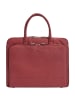 VLD VOi Leather Design Hirsch Danielle Handtasche Leder 39 cm Laptopfach granat