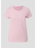 QS T-Shirt kurzarm in Pink