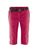 Maier Sports Shorts Capri el.- Kluane in Rot