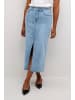 Kaffe Rock KAsinem A-shape in Light Blue Washed Denim