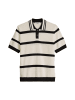 Marc O'Polo DENIM Strick-Poloshirt regular in Offwhite