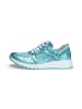 VITAFORM Softnappaleder Sneaker in aqua