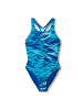 Speedo Hyperboom Print Medalist Badeanzug in bunt