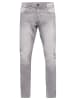Rusty Neal Grey Used Jeans Hose "MELVIN" Slim Fit Cotton-Stretch in Grey Used