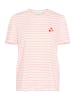 SAINT TROPEZ T-shirt JuciaSZ Fitted in Bonbon White Stripe