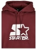 STARTER STARTER Kapuzenpullover in oxblood