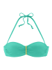 Venice Beach Bügel-Bandeau-Bikini-Top in mint