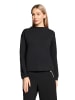 Betty Barclay Sweatshirt mit Stehkragen in Schwarz