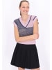 myMo Women Vest in lavender navy