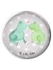 Mr. & Mrs. Panda Waschbeckenstöpsel Frosch Liebe ohne Spruch in Grau Pastell