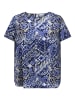 ONLY Carmakoma Bluse in Amparo Blue