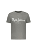 Pepe Jeans Graues Baumwoll-T-Shirt