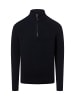 Nils Sundström Strickpullover in marine - 0001