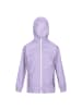 Regatta Regenjacke mit Packbeutel Kids in Pastel Lilac