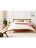 Beliani Doppelbett BARRET in Braun - (W) 176 x (H) 86 x (L) 210 cm