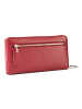 Esquire Alexandria Geldbörse RFID Schutz Leder 19 cm in rot