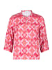 CARTOON Casual-Bluse mit Rüschen in Red/Rosè