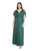 Vera Mont Abendkleid im Glitzer-Look in Green/Grey