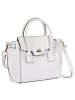 Toscanto Leder Handtasche Toscanto Tasche weiß ca. 30cm