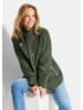 GOLDNER Freizeitjacke Outdoor-Jacke mit Kontrastnähten in khaki