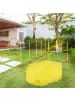 Pawhut Hunde Agility Set Gelb ABS+PE+Polyester