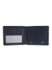 Golden Head Polo Geldbörse RFID Schutz Leder 12 cm in marineblau