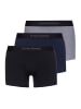 Bruno Banani Retro Short / Pant Energy Cotton in Schwarz / Navy / Grau Melange