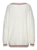 LASCANA V-Ausschnitt-Pullover in creme