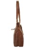 SPIKES & SPARROW Shopper echt Leder in cognac