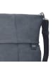 Zwei Mademoiselle.M Umhängetasche 35 cm nubuk blue