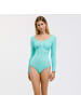 CFAB Figurformender Body mit Slip in Türkis Mint