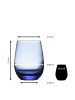 Libbey 12er Set Weinglas -STEMLESS- 451 ml, Ø 9 cm. H: 11,5 cm