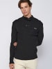 KOROSHI Stricktrikot in schwarz
