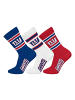 NFL Socken 6er Pack in New York Giants/Weiß
