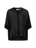 comma Bluse in schwarz