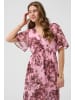 Cream Kleid CRAnnu Regular fit in Pink w. Bordeaux Flowers