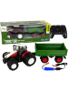 Wisam® RC Traktor mit Anhänger 1:24 Rot Grün