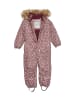 Minymo Schneeoverall MISnow Suit AOP in Rosa