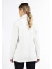 DreiMaster Klassik Damen Langer Blazer in Wollweiss
