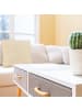 relaxdays 2x Kissen in Creme