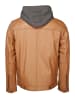 Mustang Lederjacke Foster in cognac