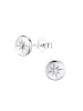Alexander York Ohrringe, Ohrstecker SPARKLING STAR in 925 Sterling Silber, 2-tlg. in silver