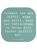 Mr. & Mrs. Panda Coaster Spruch Heimweh Kühlschrank mit Spruch in Meeresbrise