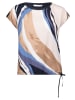 BETTY & CO Casual-Shirt mit Print in Nature/Blue